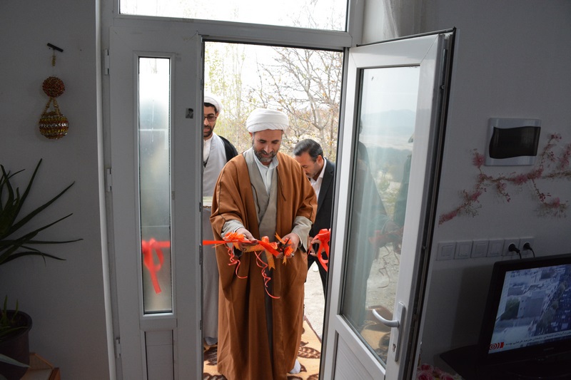 افتتاح خانه عالم در روستای هاسون بزرگ