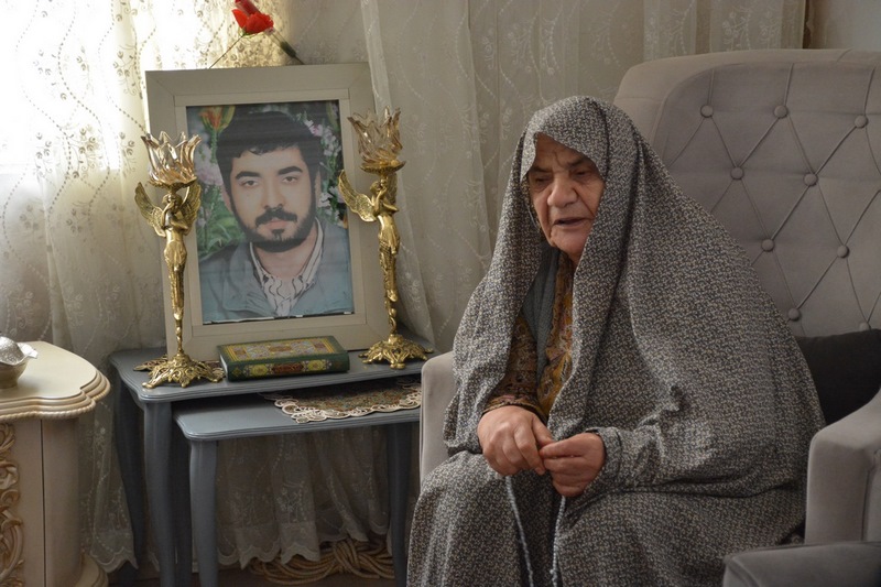 دیدار با مادر شهید اباذر عبدالله نژاد