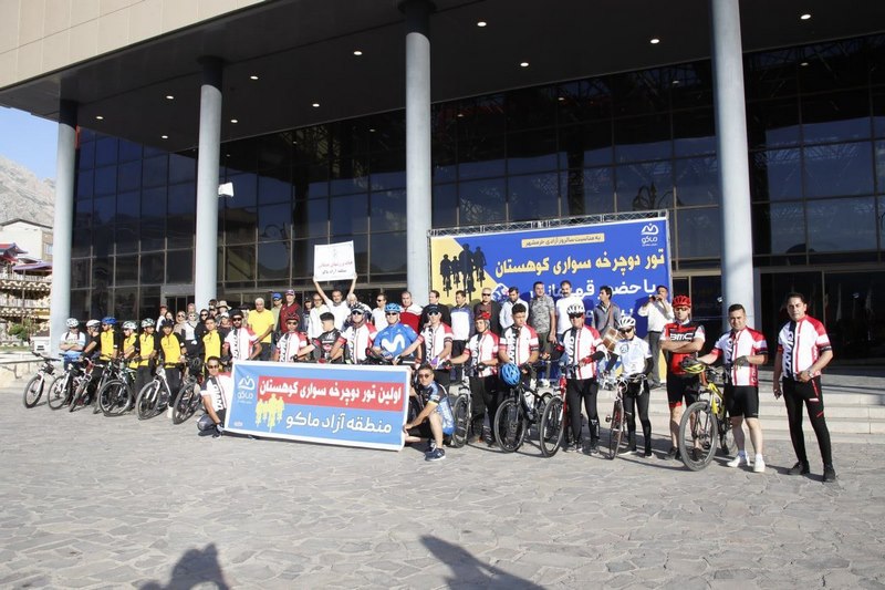 اولین تور دوچرخه سواری کوهستان منطقه آزاد ماکو + تصاویر