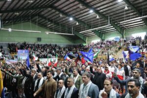نمایش شکوه اقتدار بسیجیان