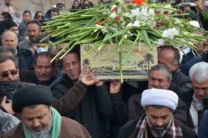 استقبال از شهید گمنام در قره تپه