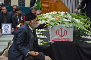 تشییع پیکر شهید گمنام در بازرگان