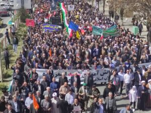 راهپیمایی روز قدس در ماکو